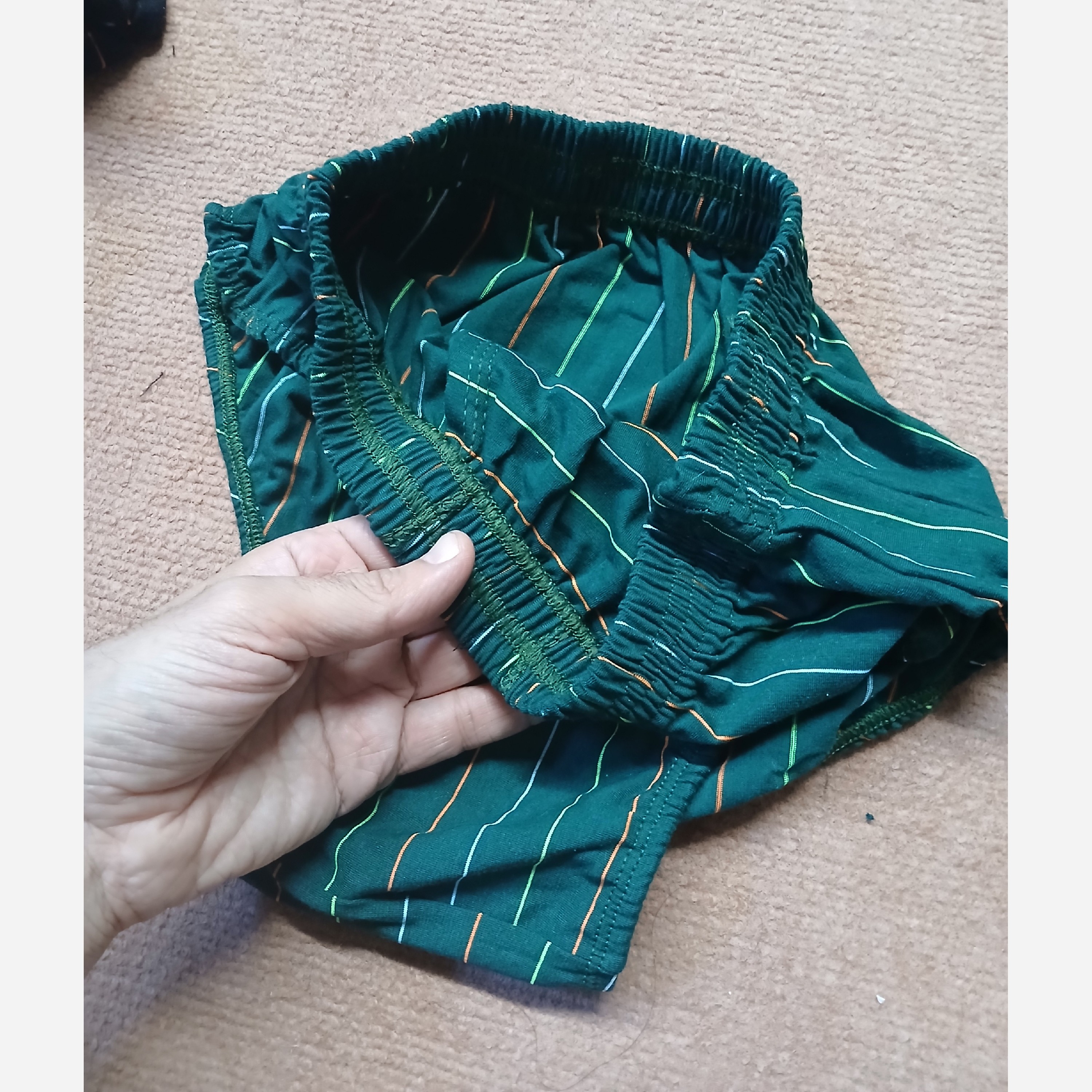 شورت اسلیپ مردانه راه راه L xl 2xl 3xl نخی نخی