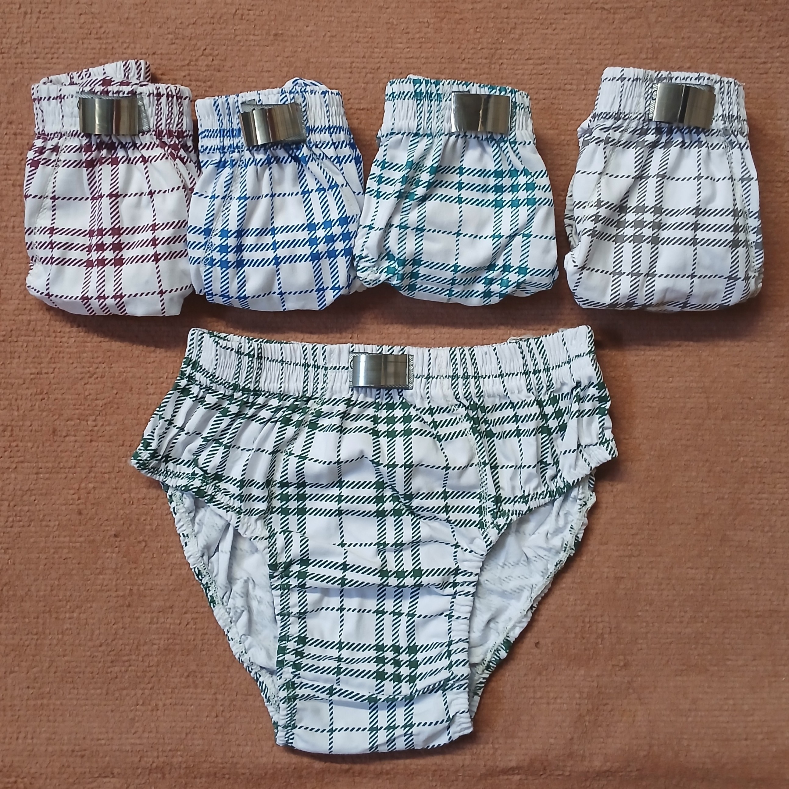 شورت اسلیپ مردانه نخی شطرنجی L xl xxl xxxl