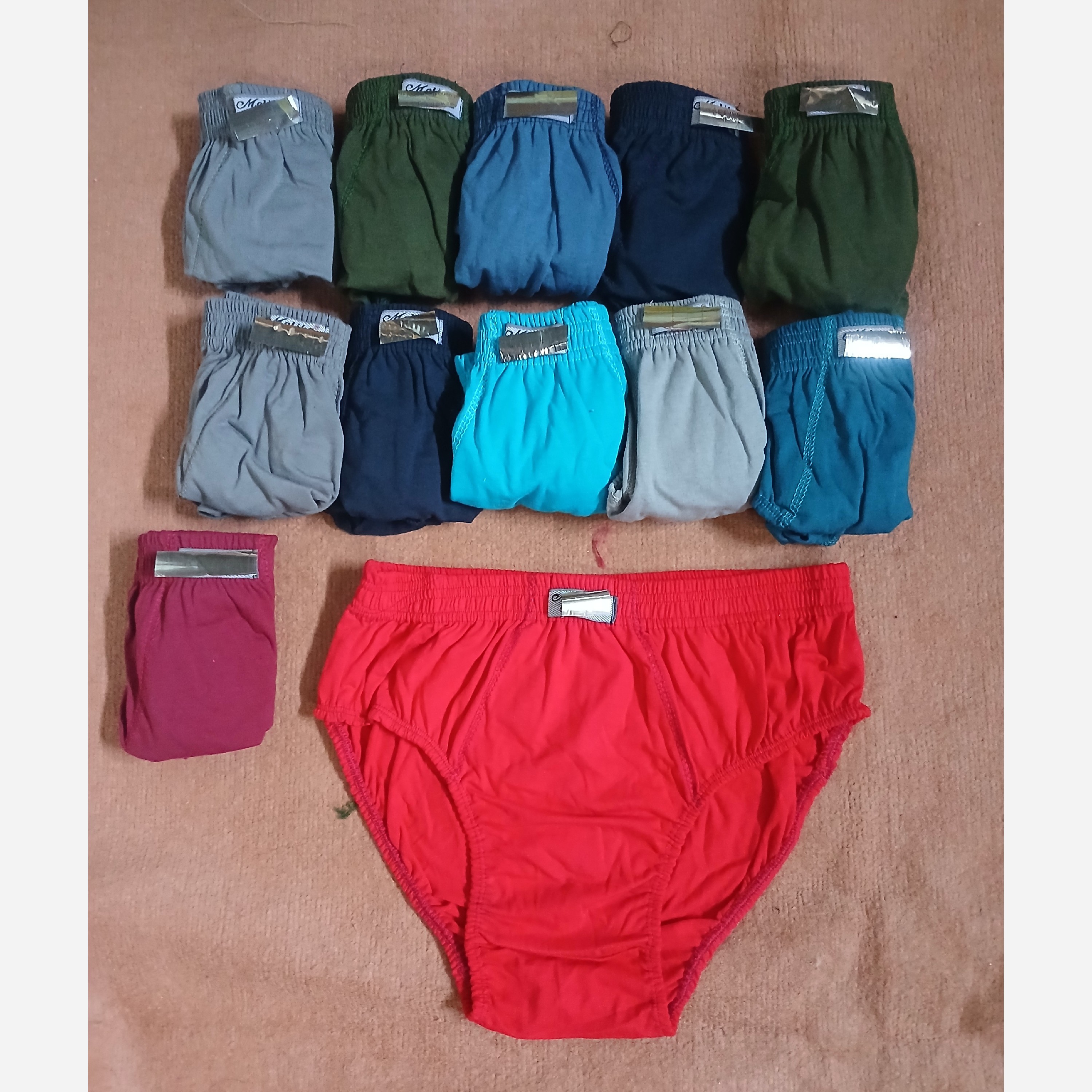 شورت اسلیپ مردانه نخی L xl 2xl 3xl پارچه نخی