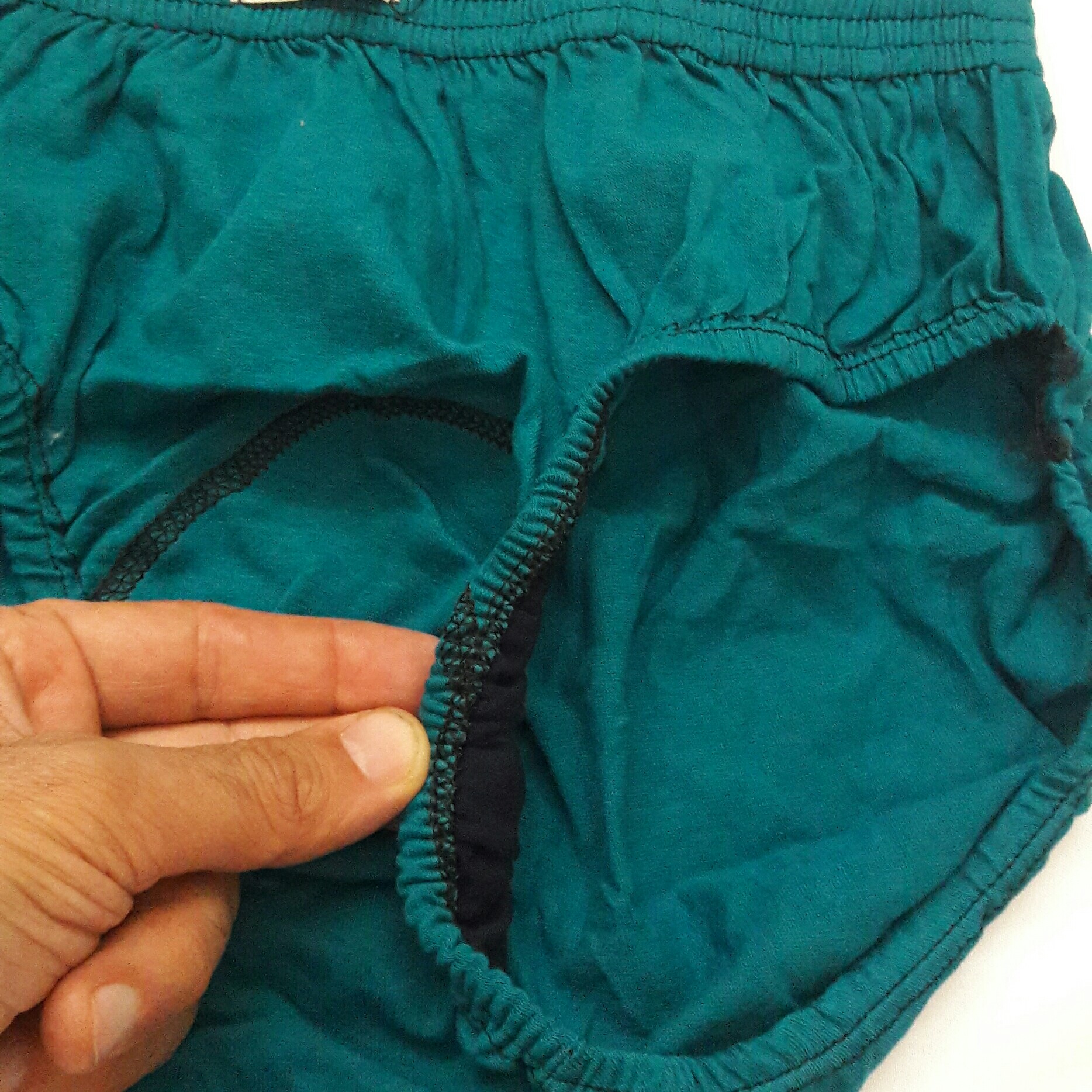شورت اسلیپ مردانه نخی L xl 2xl 3xl پارچه نخی