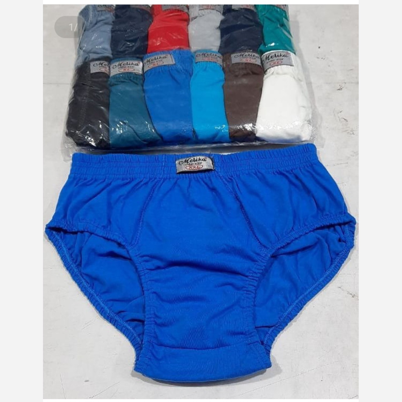 شورت اسلیپ مردانه نخی L xl 2xl 3xl پارچه نخی