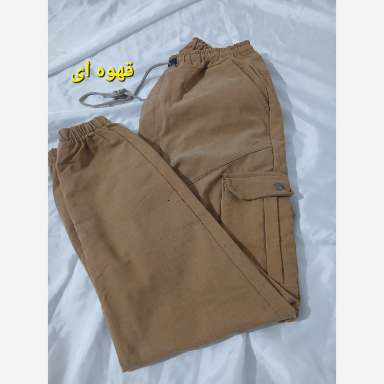 شلوار اسلش مردانه سایز 44تا 52 پارچه نیل سنگ شور شده 5 جیب