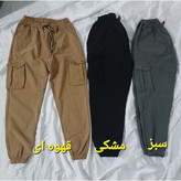 شلوار اسلش مردانه سایز 40 تا 52 دارد 5 جیب پارچه نیل سنگ شور