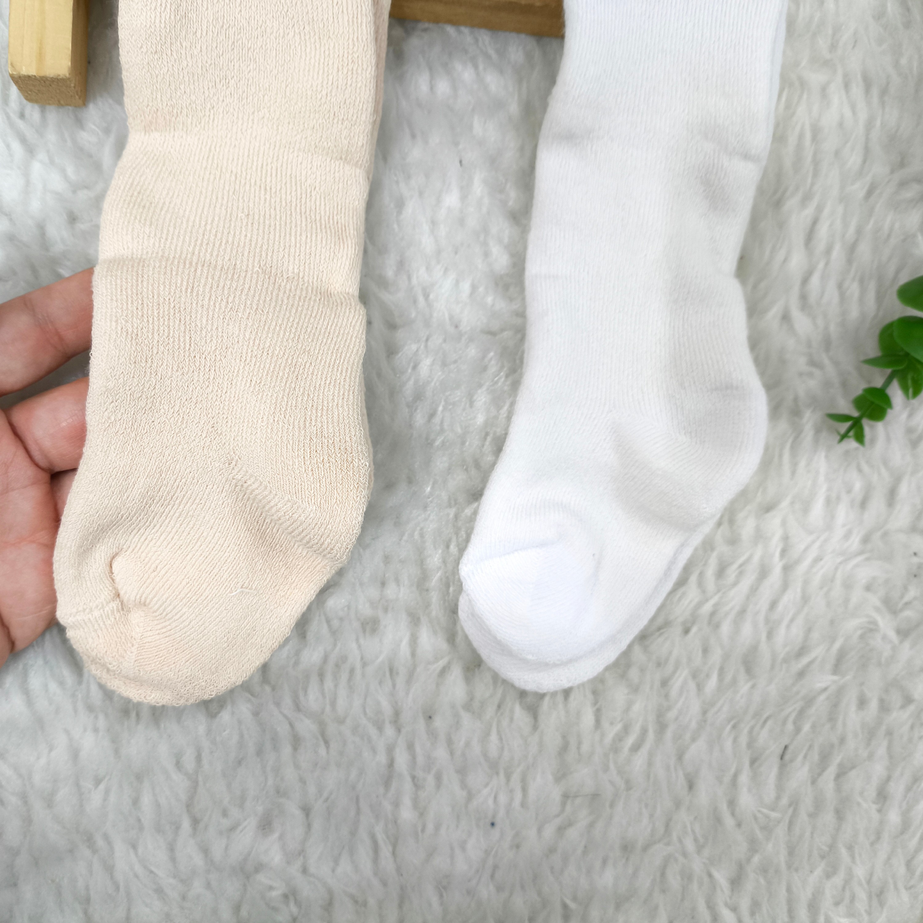 جوراب شلواری توکرکی حوله ای نوزادی دخترانه ترک جوراب شلواری ضخیم پاییزه