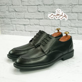 کفش مردانه کالج چرم طبیعی دست دوز مدل کاپریس مشکی