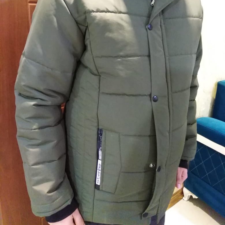 کاپشن مردانه سبز سدری