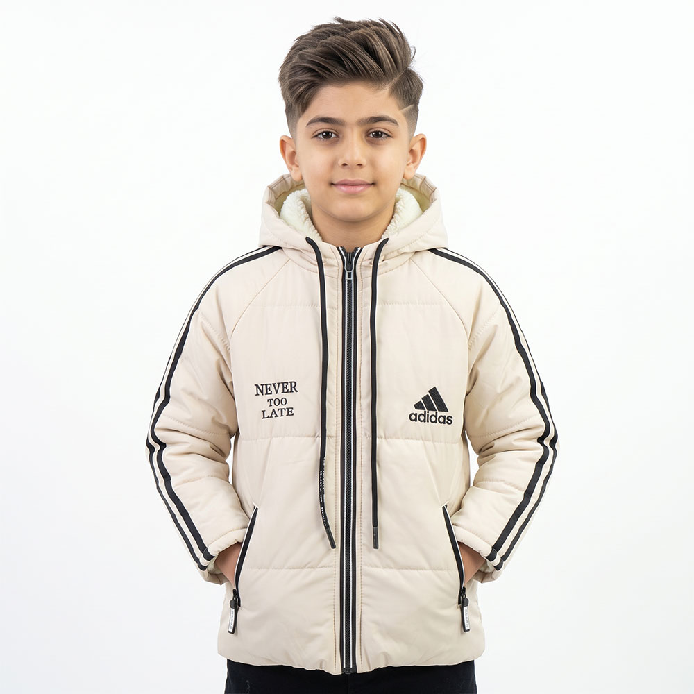 کاپشن پسرانه ADIDAS استخوانی کد 11958