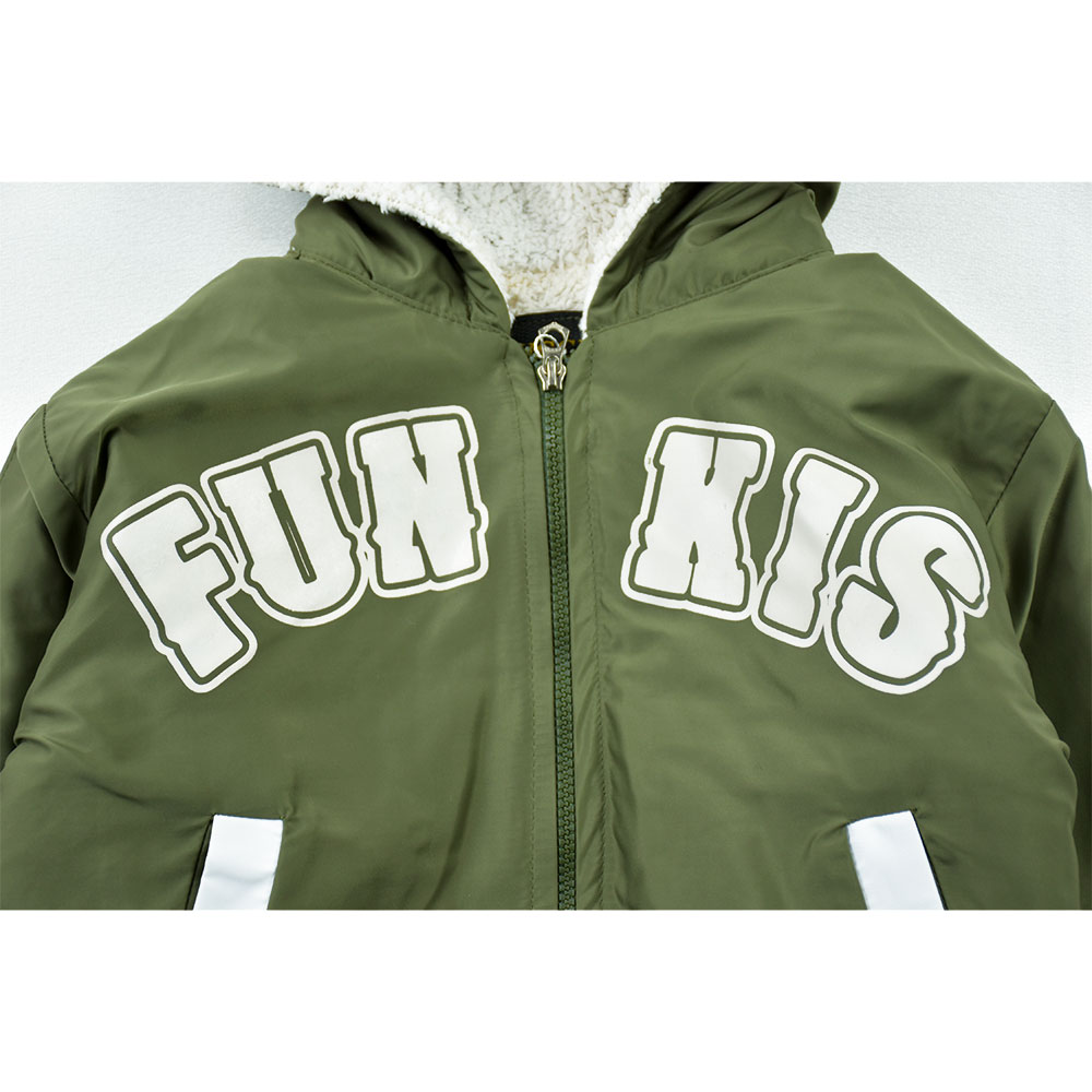 سویشرت و کاپشن پسرانه FUN KIS سبز کد 11957