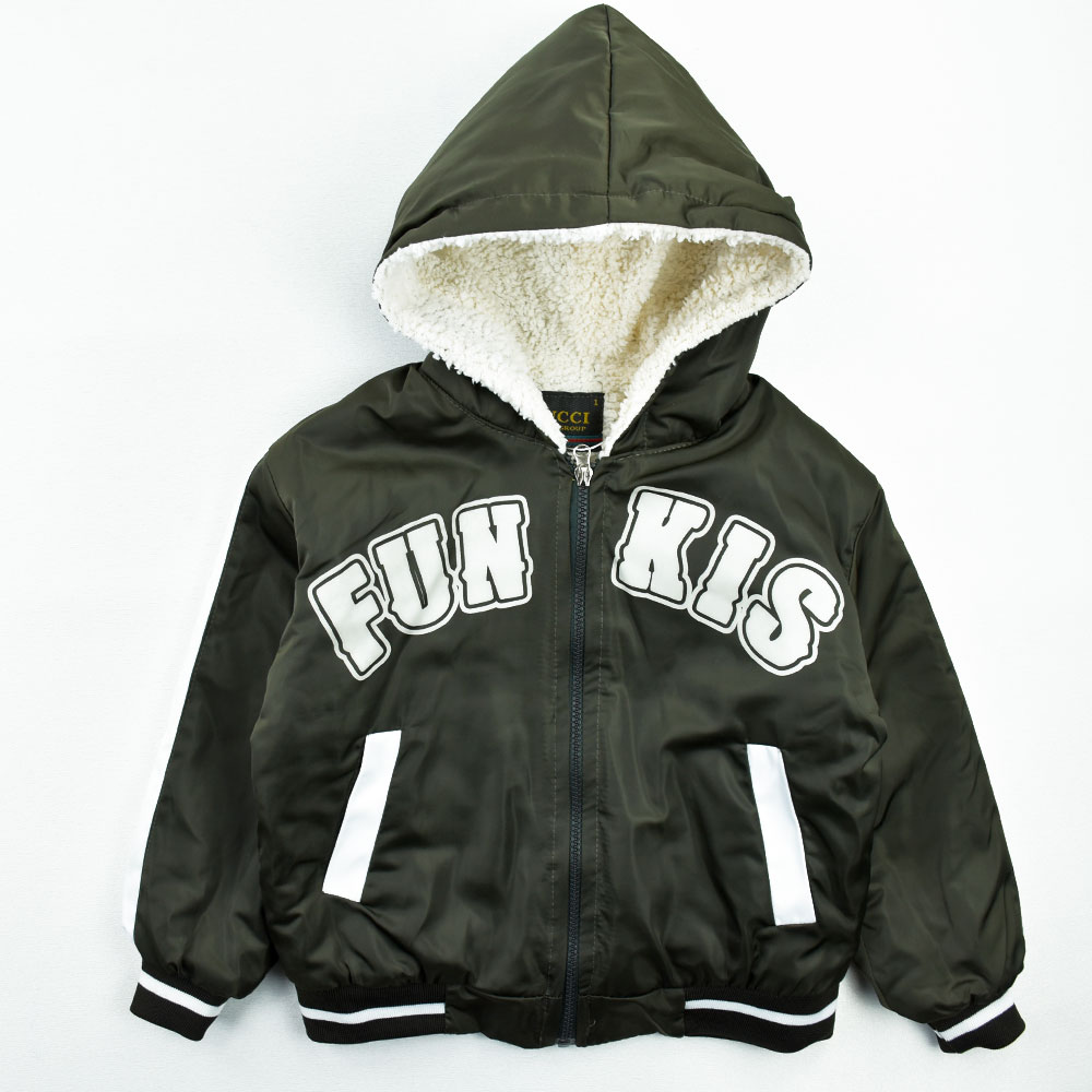 سویشرت و کاپشن پسرانه FUN KIS یشمی کد 11957