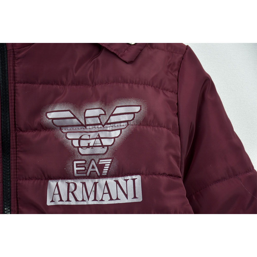 کاپشن پسرانه ARMANY زرشکی کد 10464