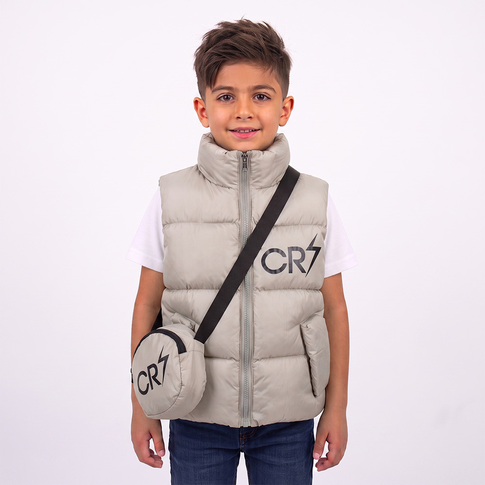 پافر کیفدار پسرانه CR7 استخوانی کد 11908