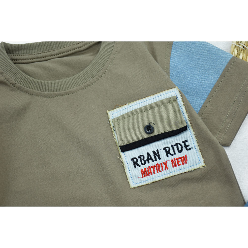 ست تیشرت و شلوارک پسرانه RBAN کد 11295