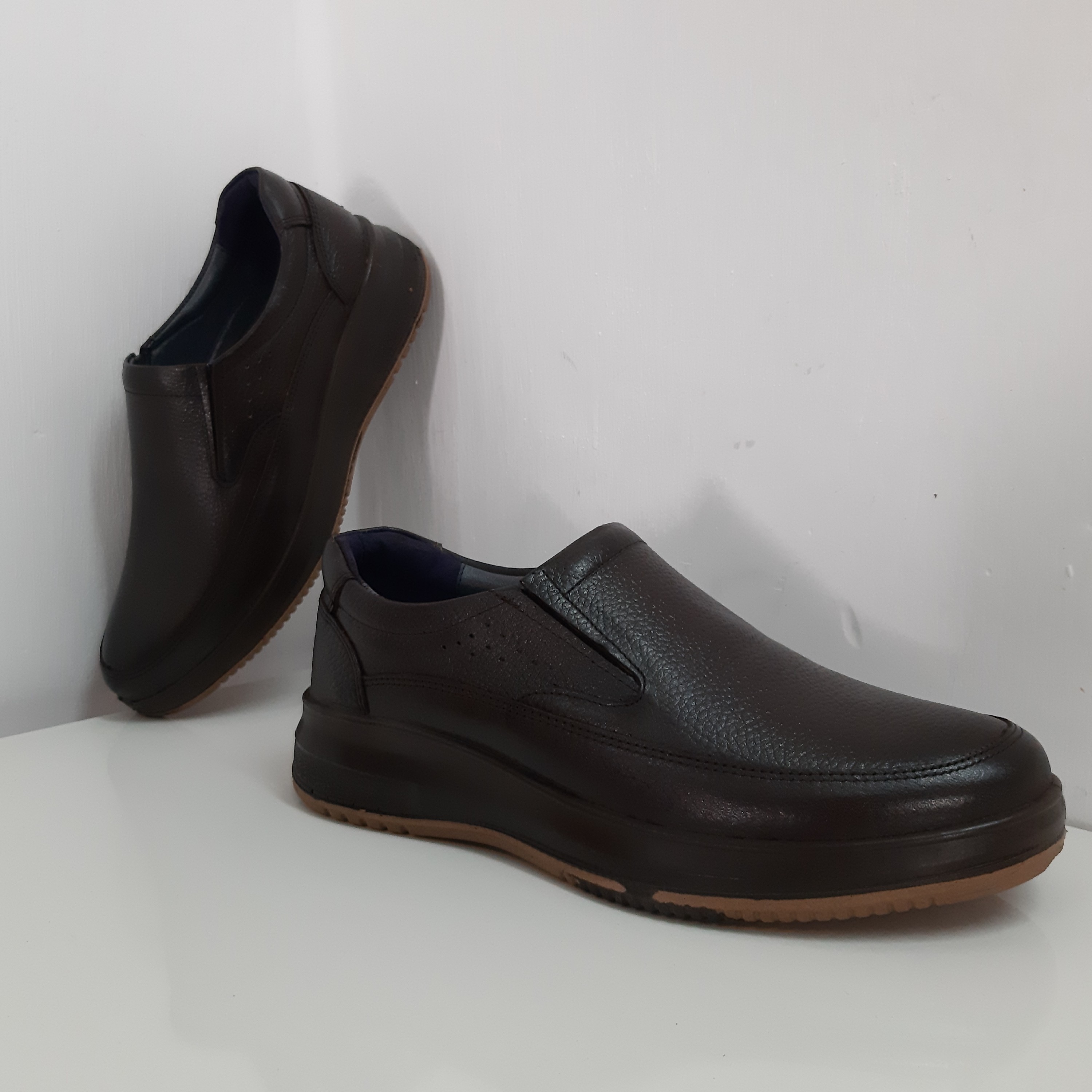 کفش چرم مردانه سایز40تا45 طبی