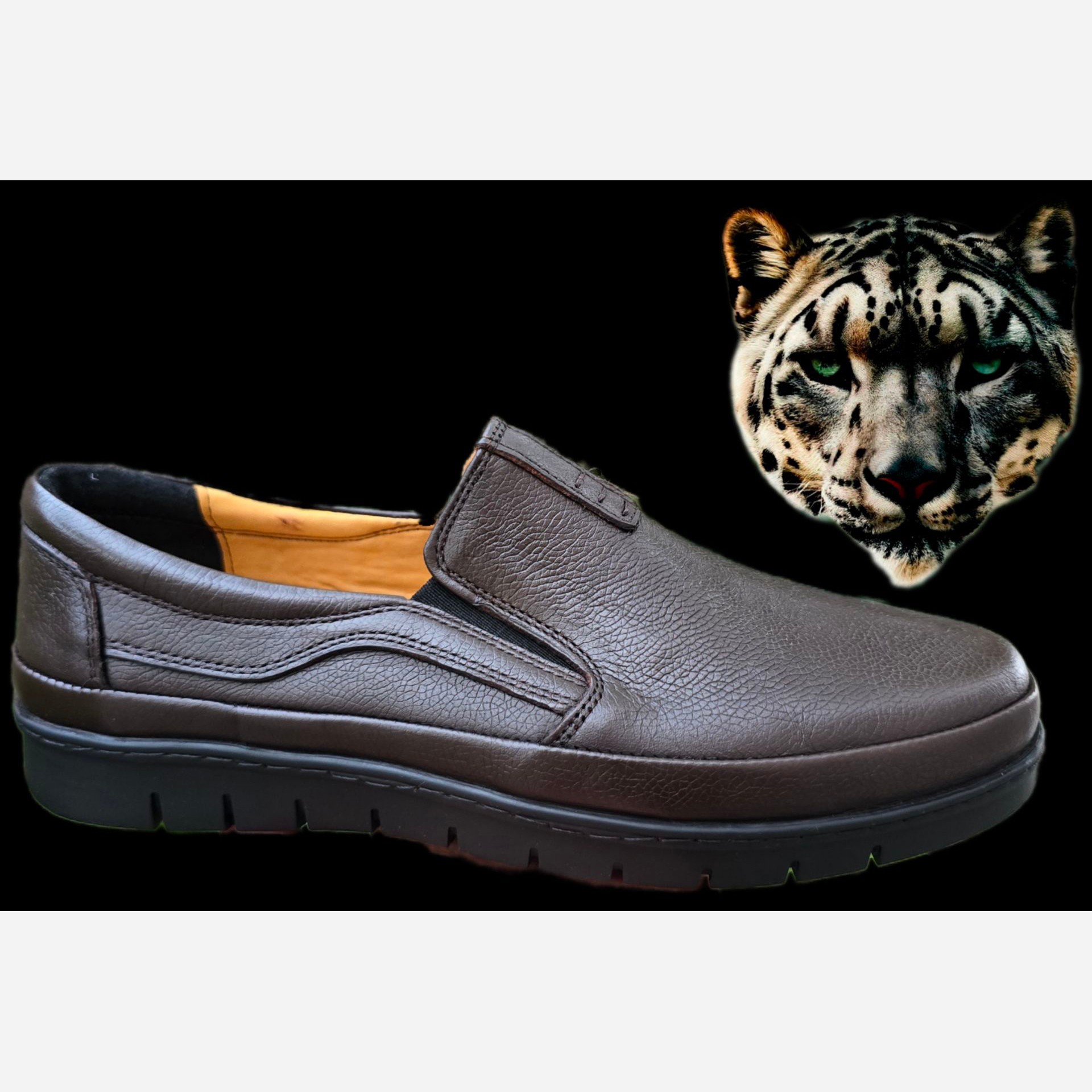 کفش چرم طبی مردانه پاتکان طب