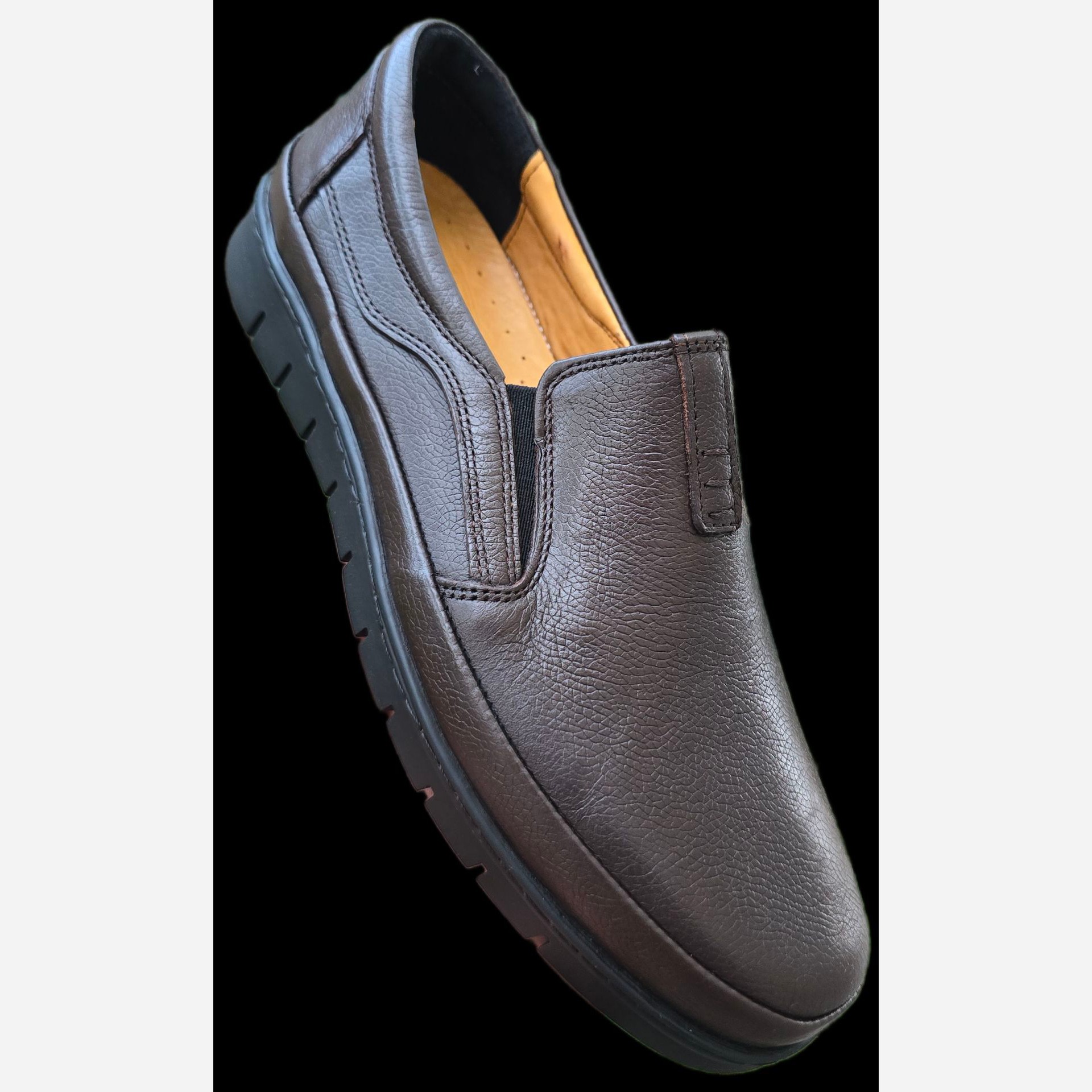کفش چرم طبی مردانه پاتکان طب