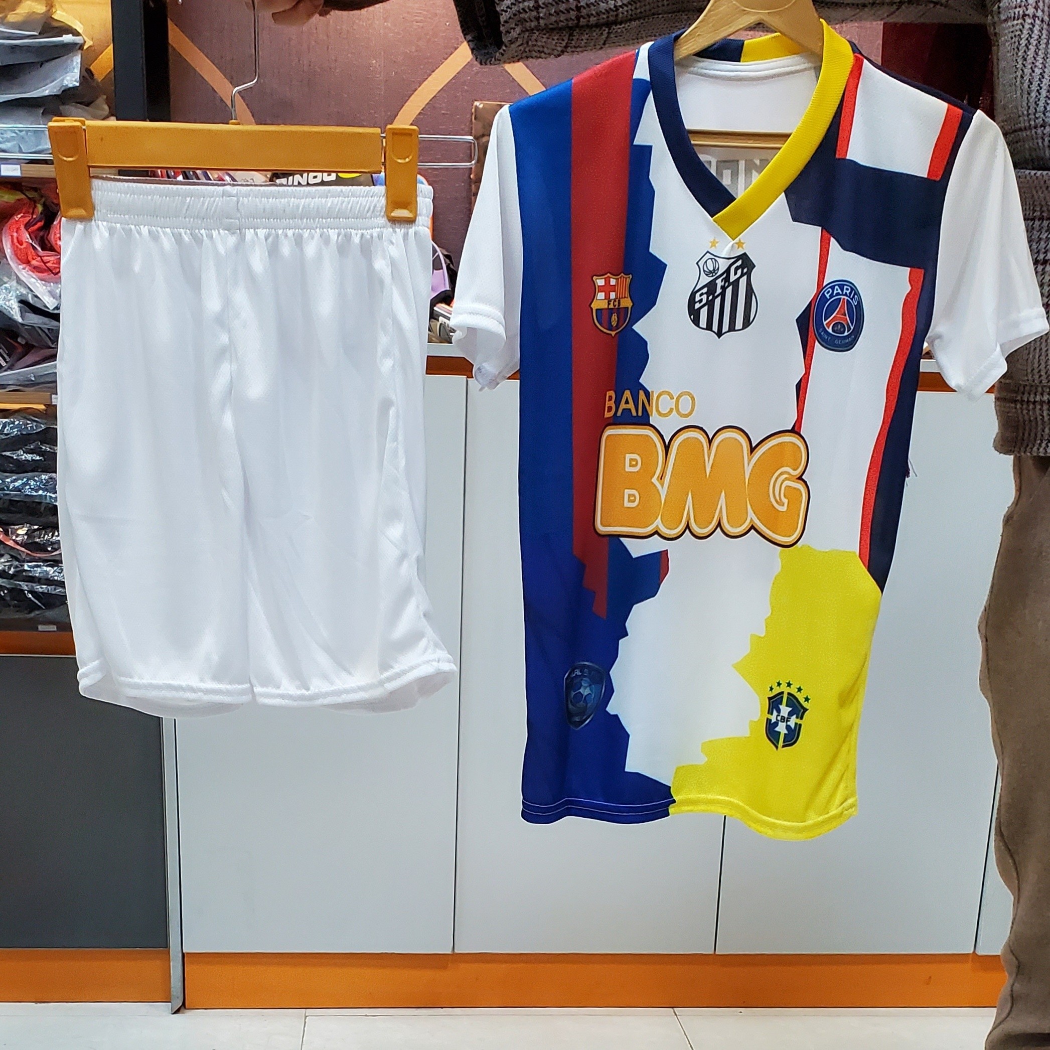 ست تی شرت و شلوارک منتخب نیمار ارسال رایگان