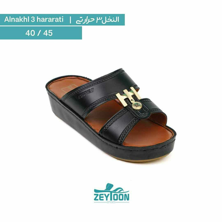 صندل مردانه کرم قهوه ای مشکی مطراش عربی سایز 40 تا 45 مطراش مردانه پاشنه بلند و پاشنه کوتاه مطراش درجه یک سگک خارجی