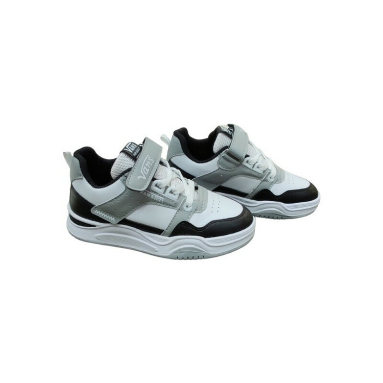 کتونی اسپرت چسبی Vans توسی عسلی و توسی مشکی سایز 27 تا 30 کفش اسپرت پسرانه و دخترانه