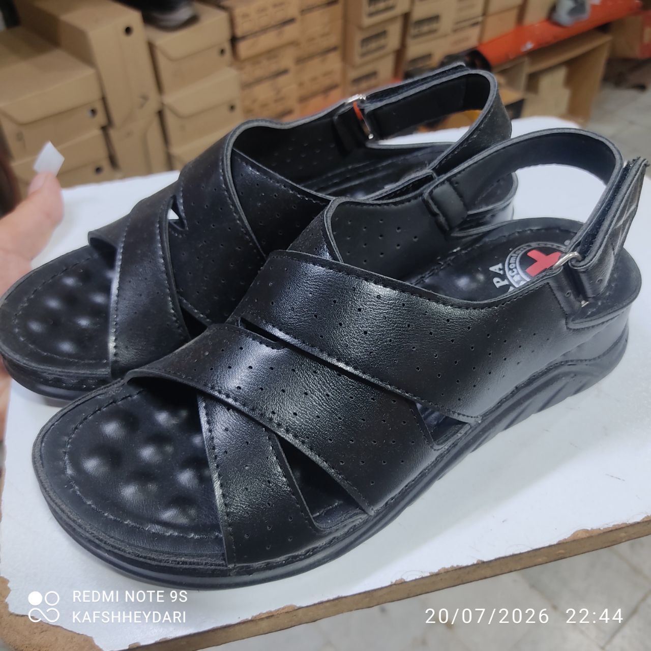 صندل طبی تابستانی رکابدار زنانه 8009papa