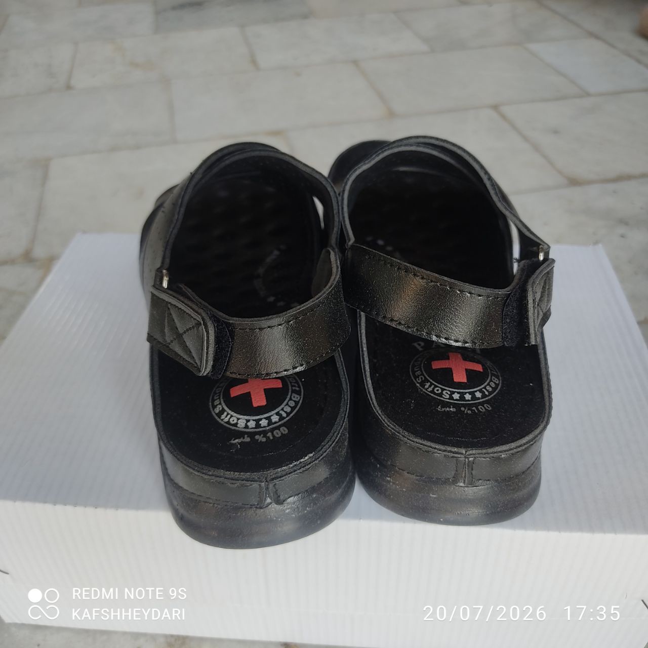 صندل طبی تابستانی رکابدار زنانه 8009papa