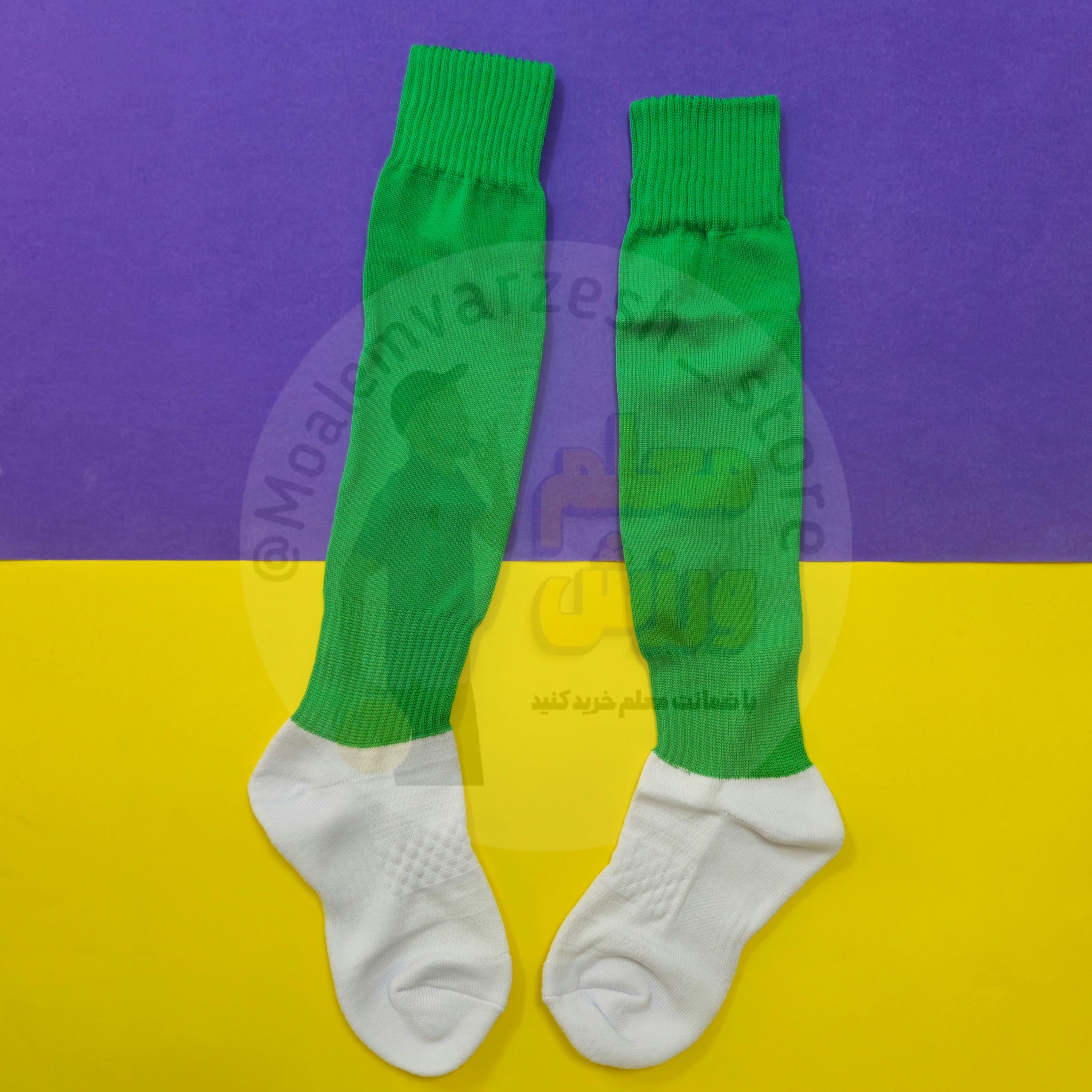 جوراب فوتبالی پسرانه کف حوله ای سایز 35 تا 39 ایرانی