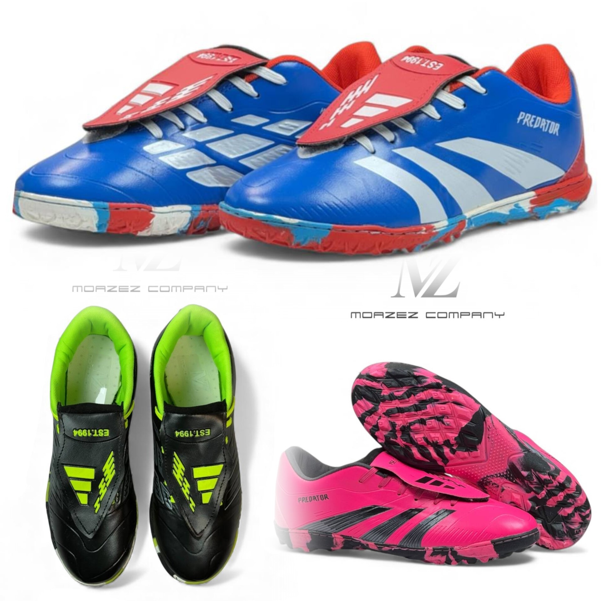کتونی استوک ریز آدیداس پردیتور بلینگام Adidas Predator