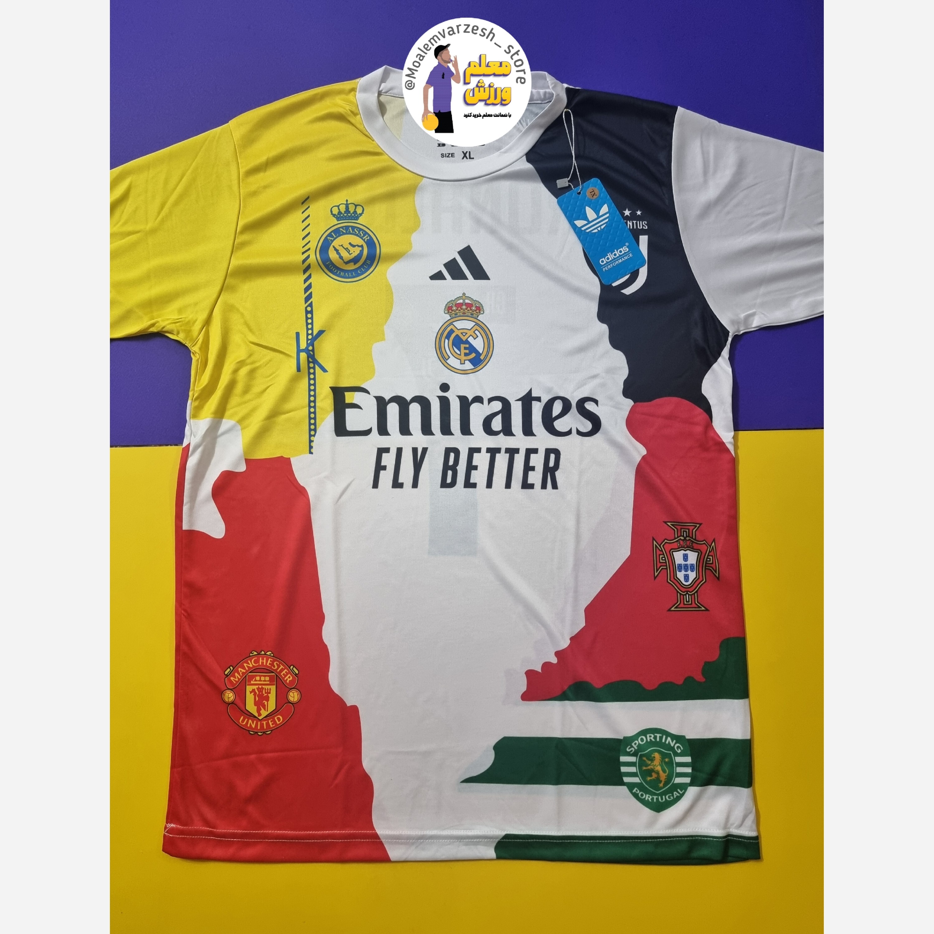 لباس ورزشی پسرانه و مردانه منتخب رونالدو اعلاء
