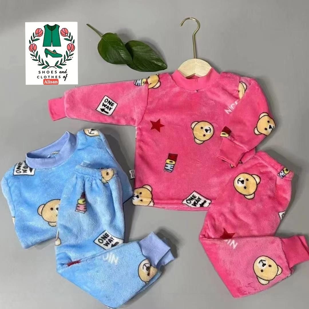 بلوز و شلوار بچگانه تدی وارداتی (سایز 35 تا 45)