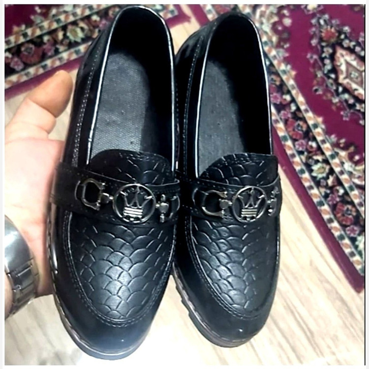 کفش پسرانه بچگانه مجلسی ورنی