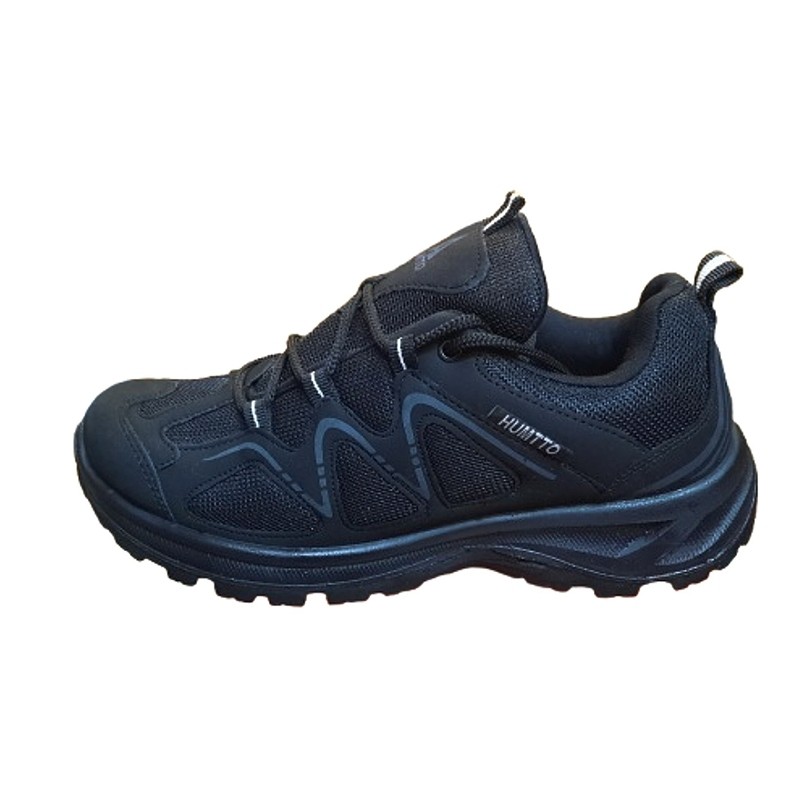 کفش ورزشی مردانه اسپرت هامتو مشکی طبی تنفسی41تا45(پس کرایه)