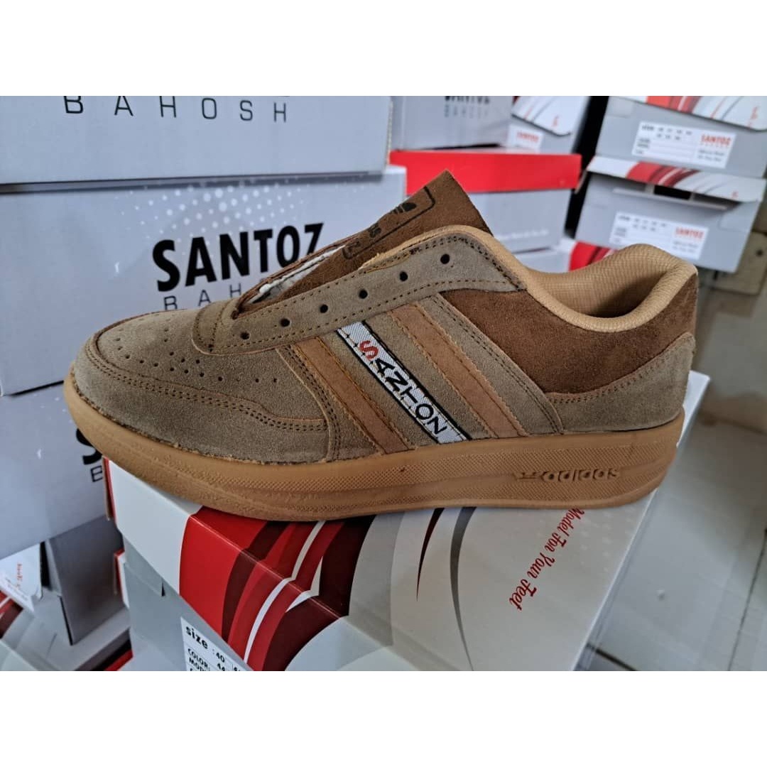 کفش کار چرم آنفالوس مردانه مدل SANTOZ