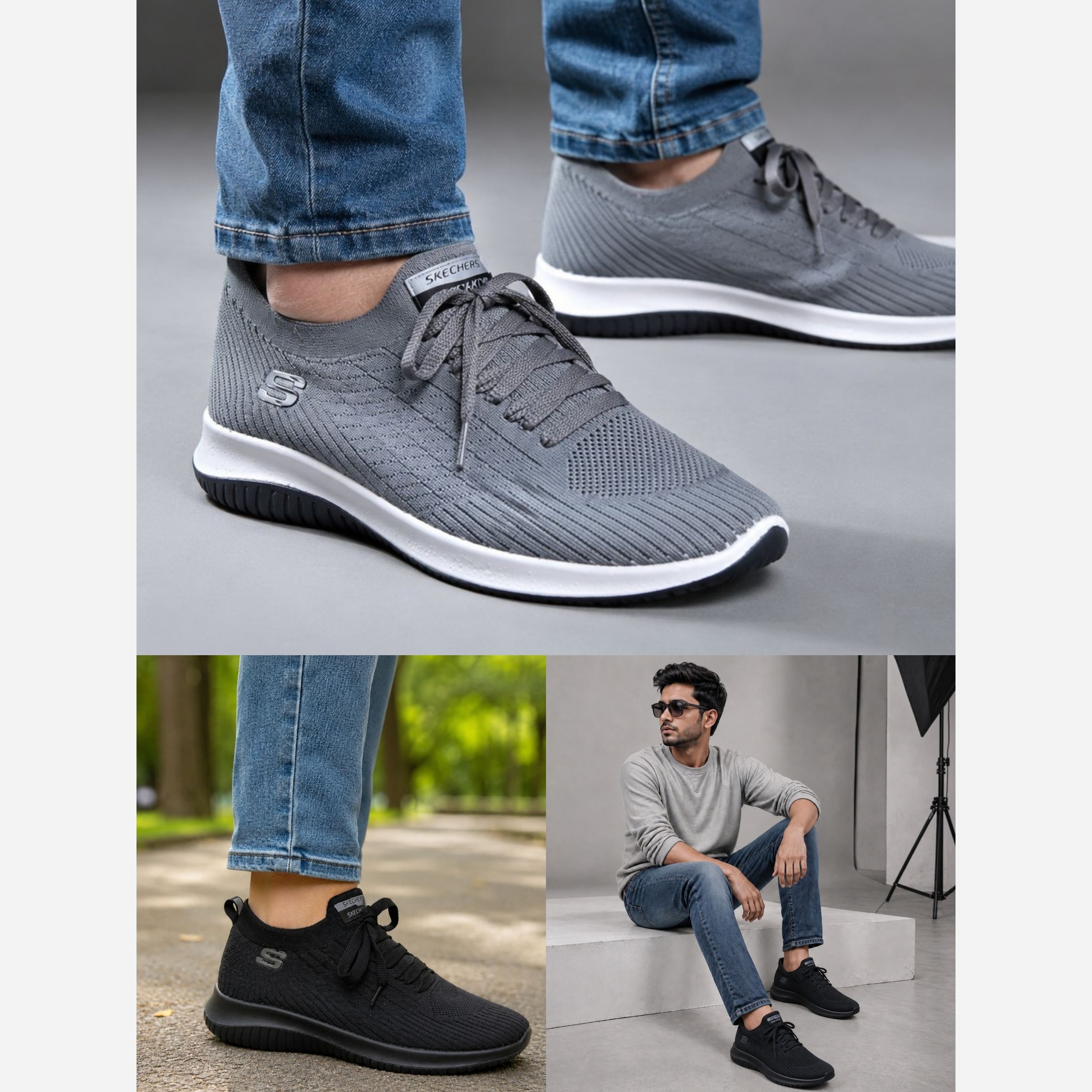 کفش جورابی زیره نرم و تزریق