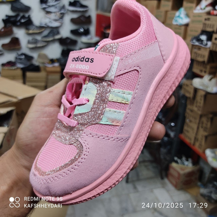 کتانی آدیداس دو خط دخترانه zx8000