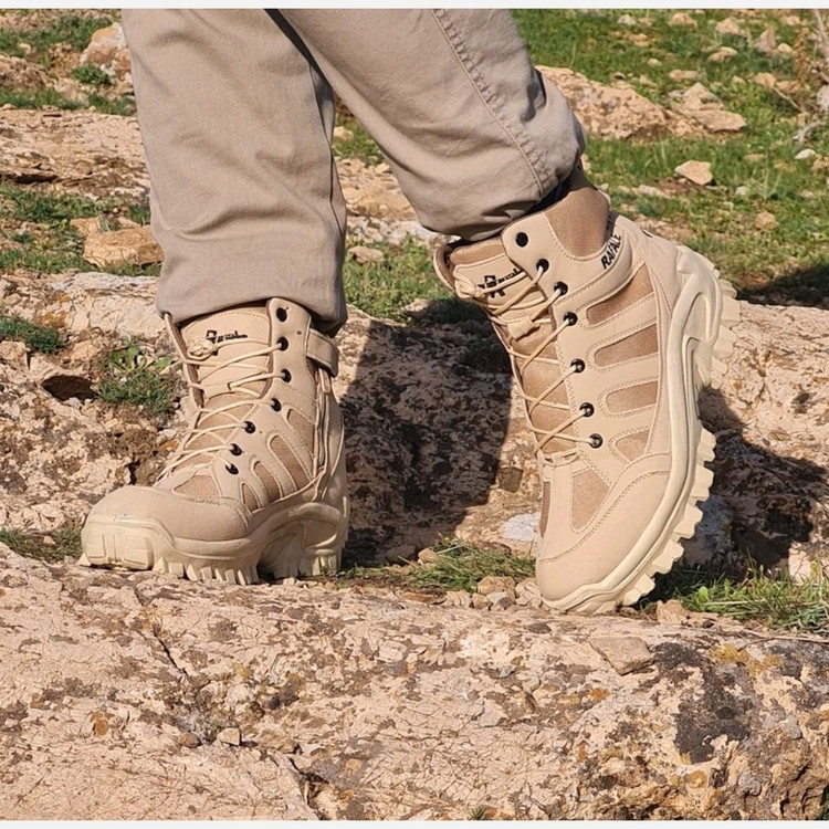 کفش کوهنوردی رافائل Rafael مردانه زنانه خاکی کوهستان