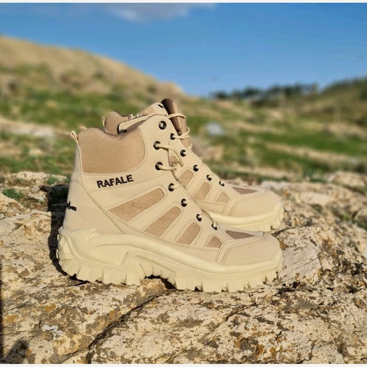 کفش کوهنوردی رافائل Rafael مردانه زنانه خاکی کوهستان