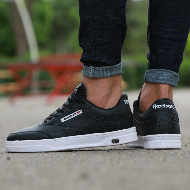 کتونی ونس ریبوک انگلیسی سفید مشکی کژوال اسپرت Reebok زنانه و مردانه و بزرگپا