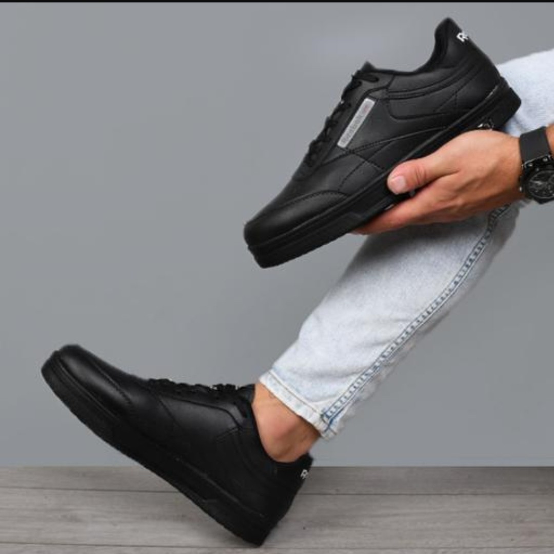 کتونی ونس ریبوک انگلیسی سفید مشکی کژوال اسپرت Reebok زنانه و مردانه و بزرگپا