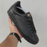 کتونی مدل استن اسمیت اسپرت مردانه و زنانه رنگ مشکی تمام سایز 37 تا44 Adidas stan smith