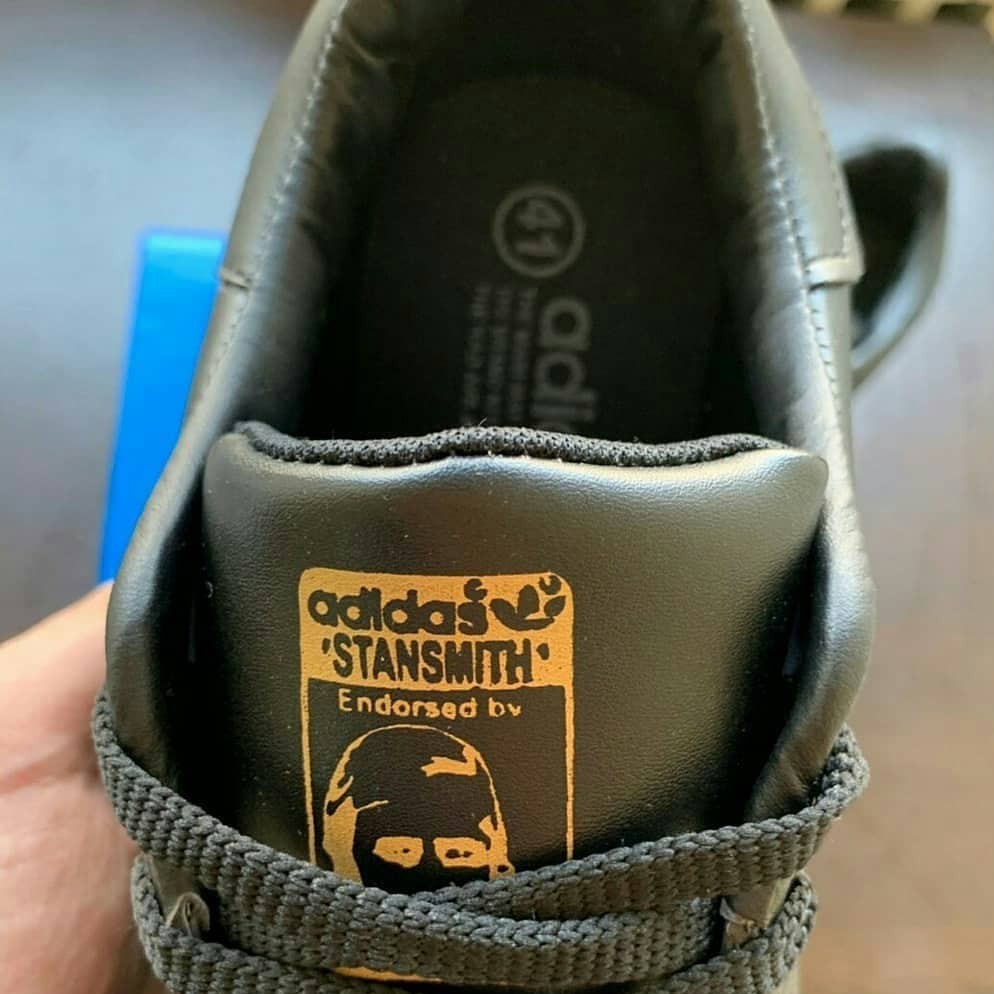 کتونی مدل استن اسمیت اسپرت مردانه و زنانه رنگ مشکی تمام سایز 37 تا44 Adidas stan smith