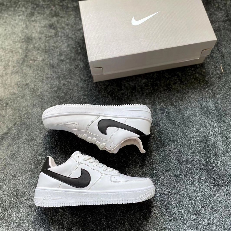 کتونی مدل نایک ایرفورس اسپرت مردانه و زنانه رنگ سفید نایک مشکی سایز 41تا44 Nike Air Force