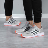 کتونی آدیداس طوسی نارنجی پاندول مردانه 41 تا 44 اسپرت Adidas