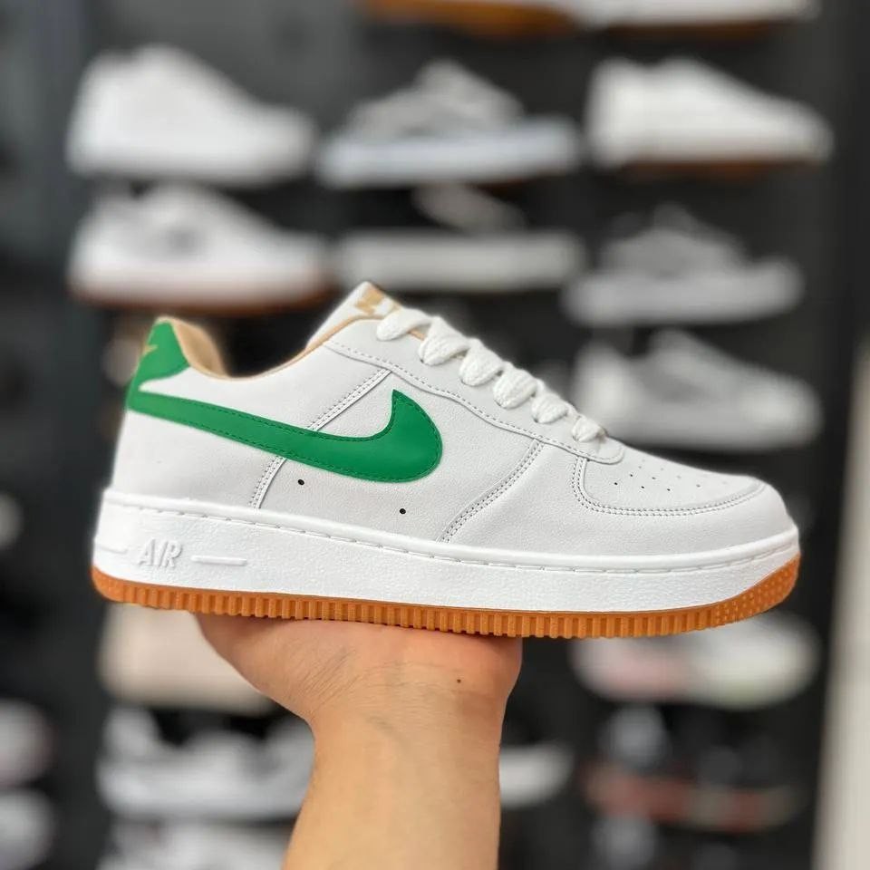 کتونی نایک ایرفورس مردانه و زنانه Nike Airforce رنگ بندی سفید و مشکی کرم و ... اسپرت 37 تا 44