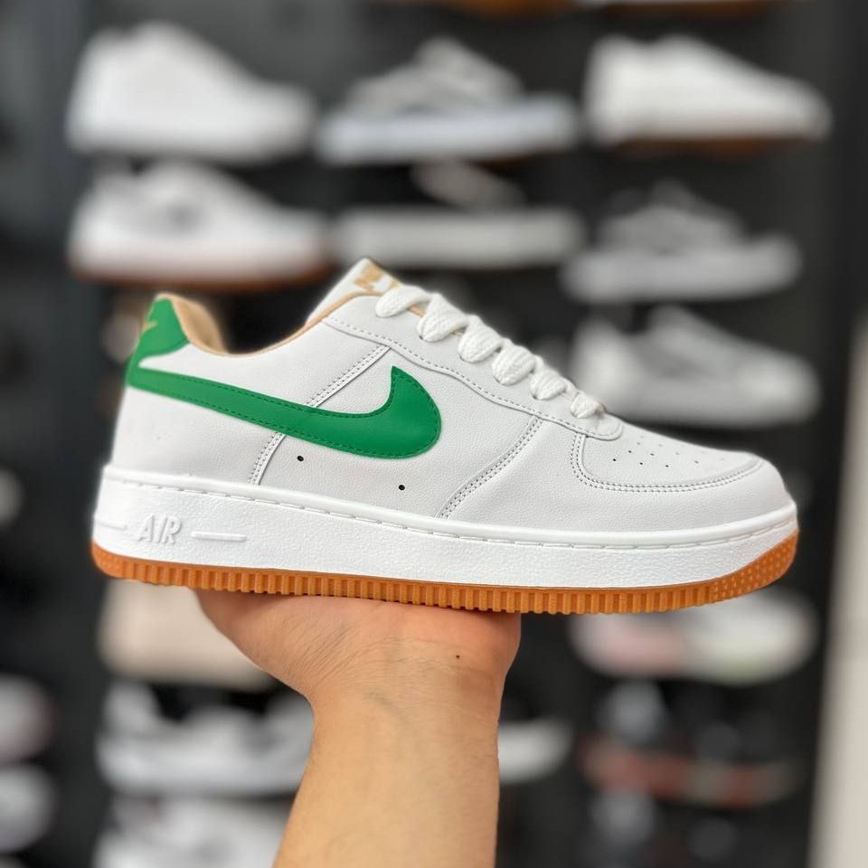 کتونی نایک ایرفورس مردانه و زنانه Nike Airforce رنگ بندی سفید و مشکی کرم و ... اسپرت 37 تا 44