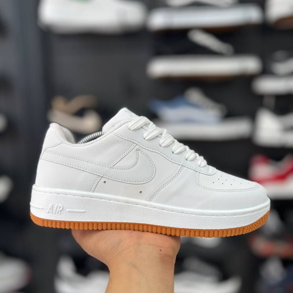 کتونی نایک ایرفورس مردانه و زنانه Nike Airforce رنگ بندی سفید و مشکی کرم و ... اسپرت 37 تا 44