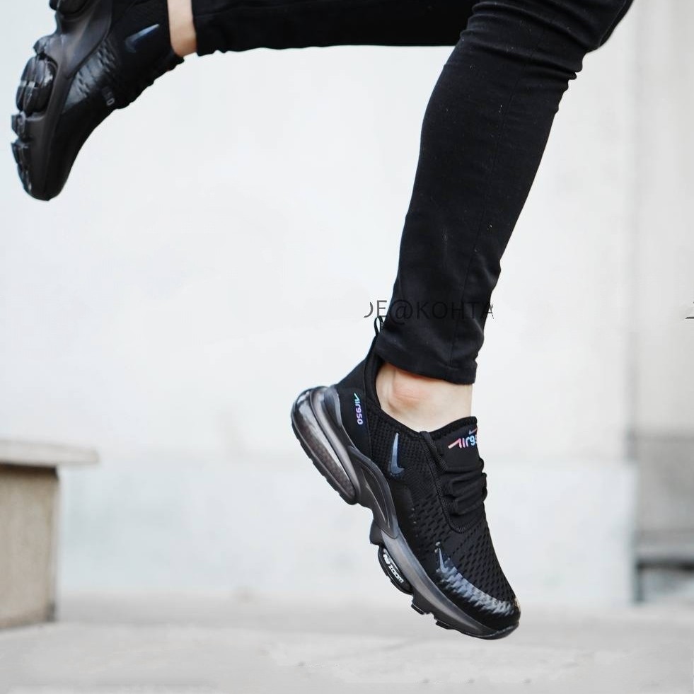 کتونی نایک ایر 950 Nike Air مشکی سفید و طوسی مردانه و زنانه و بزرگپا از 37 تا 48 زیره کپسول دار های کپی