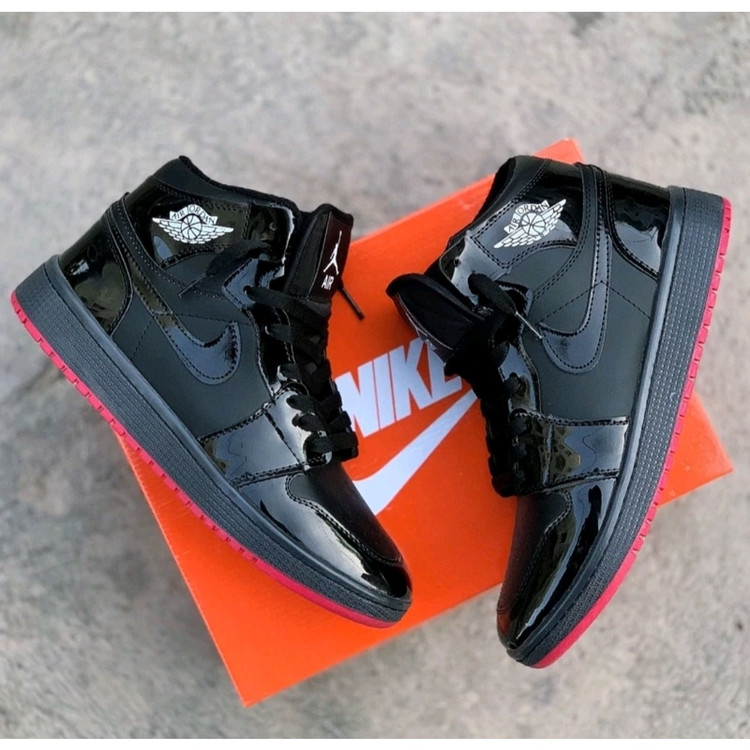 کتونی نایک جردن طوسی سورمه ای ساق Nike Jordan اسپرت