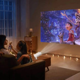 ویدیو پروژکتور استوانه ای HY300 ULTRA HD اورجینال بهمراه کنترل قیمت عالی