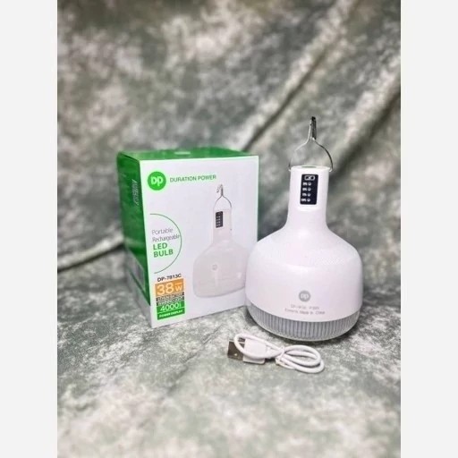 لامپ شارژی چراغ شارژی 38 وات DP7813C باتری 4000 اصلی کیفیت عالی