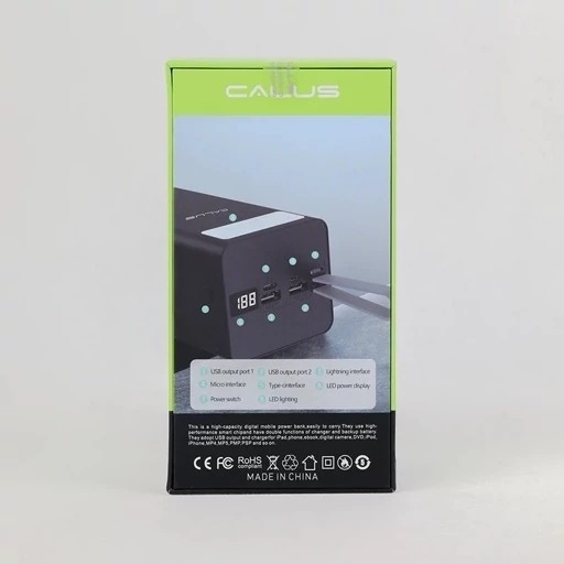 پاوربانک 50 هزار CALUS اورجینال 22 وات جدید کیفیت عالی