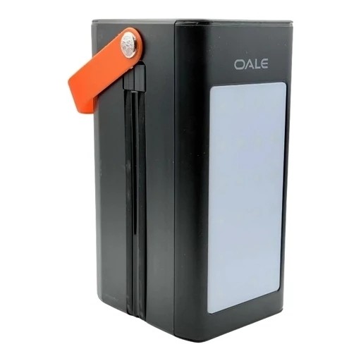 پاوربانک 100000 OALE فست شارژ 22W اصلی دارای چراغ قوه و کابل سرخود قیمت عالی